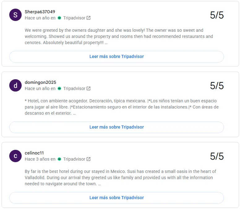 TripAdvisor review screenshot - Sherpa, domingo, celinoc
